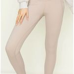 Double Zero Light Beige Leggings NWT size L Photo 3