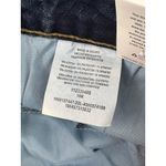 Lee *New  Bermuda Mid Rise Denim Jean Shorts Womens 18M Dark Wash Cuffed Stretch Photo 4