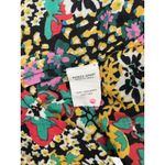 Apiece Apart  Dress Womens XS Black Floral Organic Cotton Puff Sleeve Boho Summer Photo 4