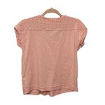 Knox Rose  Short Sleeve Henley Top | Pink | XS Photo 3
