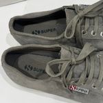 Superga  Chunky Platform Sneakers Suede Grey Women's Size 5 EU 35 Photo 2