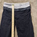 Lululemon  Pants Womens Sz 4 XS Dance Studio Crop Capri Black Relaxed Wide Leg Photo 4