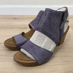 NEW Sofft Purple Milan Heeled Sandal Size 10 Photo 0