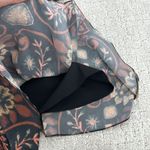 Preen by Thornton Bregazzi silk blend long sleeve draped flowy mini dress poppy Size 8 Photo 10