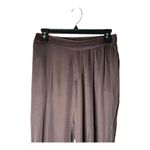 Young Fabulous and Broke Pants Women Small Brown Jensen Satin Joggers Athleisure Photo 3