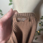 Brandy Melville John Galt Scarlett Tank Top Sweater Vest Brown Ribbed Photo 7