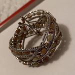 Women’s Chunky Stretchy Bracelet Cuff Beaded Multi Color Photo 7