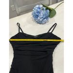 Privy  Ruched Bodycon Dress Sleeveless‎ Cocktail Party Dress Black Large Photo 8