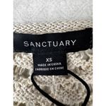 Sanctuary Cream Crochet Knit Sleeveless Mini Dress Women's XS Photo 8