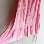 Xirena Jude Gauze Belted Mini Belted Dress Flutter Sleeve Petal Pink XS Photo 4