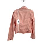Sanctuary Motto Coral Pink Denim Jacket Size L Photo 4