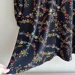 Loft Flower Garland Flare Dress, Size 10, NWT Photo 12