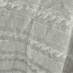 Talbots  Gray Cable Knit Duster Cardigan Women’s Size Medium Sleeveless Long Vest Photo 6