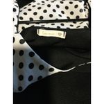 Soprano Womens Black Dress White Polka Dot Overlay Sleeveless Party S Photo 3