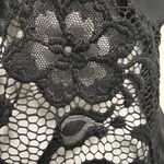 Nasty Gal Black Body Party Lace Plunging V Bodysuit Photo 7