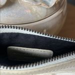 Balenciaga Authentic  Paris Classic Off-White Canvas Small Zip Pouch Clutch Photo 5