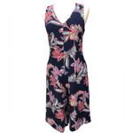 Laundry by Shelli Segal Women’s Floral Gaucho Jumpsuit Cropped Wide Leg Photo 1