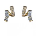 Trendy Light Luxury Rhinestone Zircon Earrings Photo 2