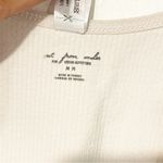 Urban Outfitters  Out From Under Womens Medium Crop Top White Sleeveless V Neck Photo 2