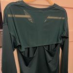 Calia Long Sleeve Mesh Back Racerback Tee | Teal | XS Photo 3