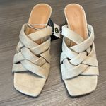 Universal Threads NWT Universal Thread Andy Tan Crisscross Strappy 3" Heel Sandal 11 Photo 2