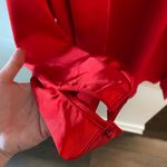 Princess Polly Red Button Up Size 4 Photo 1