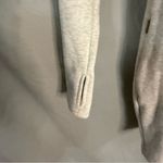 Athleta Cozy Karma Asym Sweater Dress Size Large Oatmeal Heather #383427 Winter Photo 3