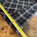 Brooks Brothers Black and Cream A-Line Plaid Skirt sz 6 Photo 13