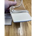 Miista Emere Strappy Sandals Women 10.5 White Kitten Heel Square Toe Hipster S64 Photo 2