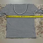 Faherty  Freestyle RIb Knit Top In Navy Desi Stripe size XXL Photo 8