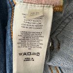 Anthropologie  Pilcro Slim Boyfriend Crop‎ Jeans Size 30 Embroidered Side Stripe Photo 10