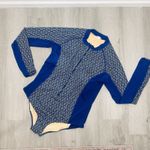 CABANA LIFE EXCLUSIVE ONE PIECE UPF 50+ RASHGUARD SWIMSUIT XL Blue RETAIL $295 Photo 0