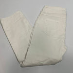 Van Heusen  Stretch Pull On White Denim Cropped Ankle Jean Photo 0