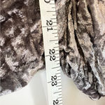 Jane Harel Vintage Crushed Velvet Jacket in Gray & Blue Photo 6