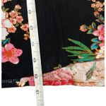 Knox Rose  Women's Black Floral Sleeveless Dress Photo 5