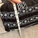 Poupette St. Barth Women's Embroidered Off-the-Shoulder Midi Dress Black Medium Photo 12