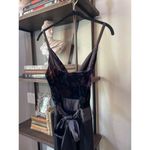 Ramy Brook Paige Floral Sash Belt Wide Leg Jumpsuit Velvet Multi Womens Size 8 Photo 8