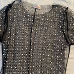 Beach Bunny Champagne Nights Pearl Mesh Dress Black Photo 1