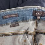 NYDJ  Brigitte High Waist Wide Leg Capri Jeans size 22W in Corfu Blue NWT Raw Hem Photo 8