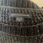 American Eagle  Outfitters Dark Grey Chenille Sweater Dress Long Sleeve XS Photo 4