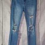 Hollister  Distressed High Rise Super skinny crop jeans Photo 0