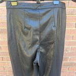 Flying Tomato  Women’s Faux Leather Wide Leg Black Pants Size Medium New Photo 6