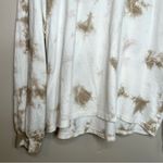 C&C California  Green/White Tie Dye Light Weight Long Sleeve Sweater Size Medium Photo 7