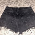 Forever 21  black ripped jeans shorts size 26 Photo 2