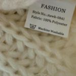 Chunky Knit Sweater Vest Gold Size M Photo 4