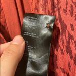 Anthropologie Womens Somerset Jumpsuit Puff Sleeve Wide Leg Red/Pink Photo 6