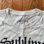 Sublime cream white yellow black sunshine  baby tee shirt Photo 2