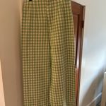 ZARA Green Plaid Pants Photo 5