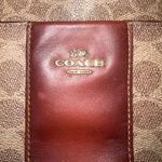 Coach  Canvas/leather Crossbody Bag With Signature C Logo Tan/brown Photo 4
