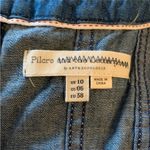 Anthropologie PILCRO Denim Midi Dress Fit N’ Flare Pockets Fitted Size 6 Photo 6